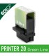 Colop printer 20 Green Line : réserve d'encre intégrée remplaçable