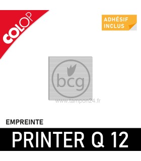 Empreinte pour Colop Printer Q 12