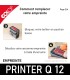 Retirer l'ancienne plaque de caoutchouc de votre Colop Printer Q12