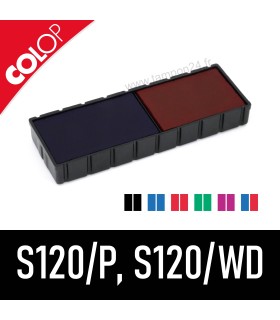 Cassette d'encrage bicolore Colop E/12