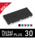 Encrier compatible avec le Colop Pocket Stamp Plus 30, référence E/PSP30 inscrite à l'arrière de la cassette