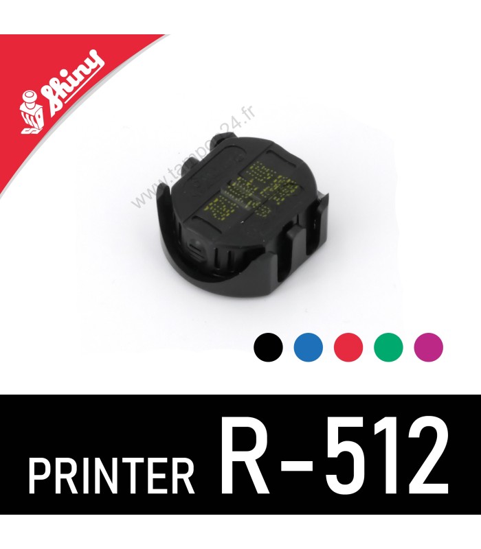 Pad d'encre pour Tampon Rond 512 de chez Shiny