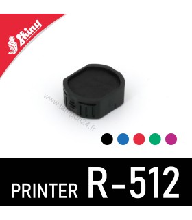 Cassette d'encrage pour Shiny Printer R-512