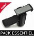 Pack Essentiel - Tampon bureau + poche - 4 lignes
