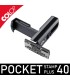 3.	Mécanisme basculant du tampon encreur portable Colop Pocket Stamp Plus 40