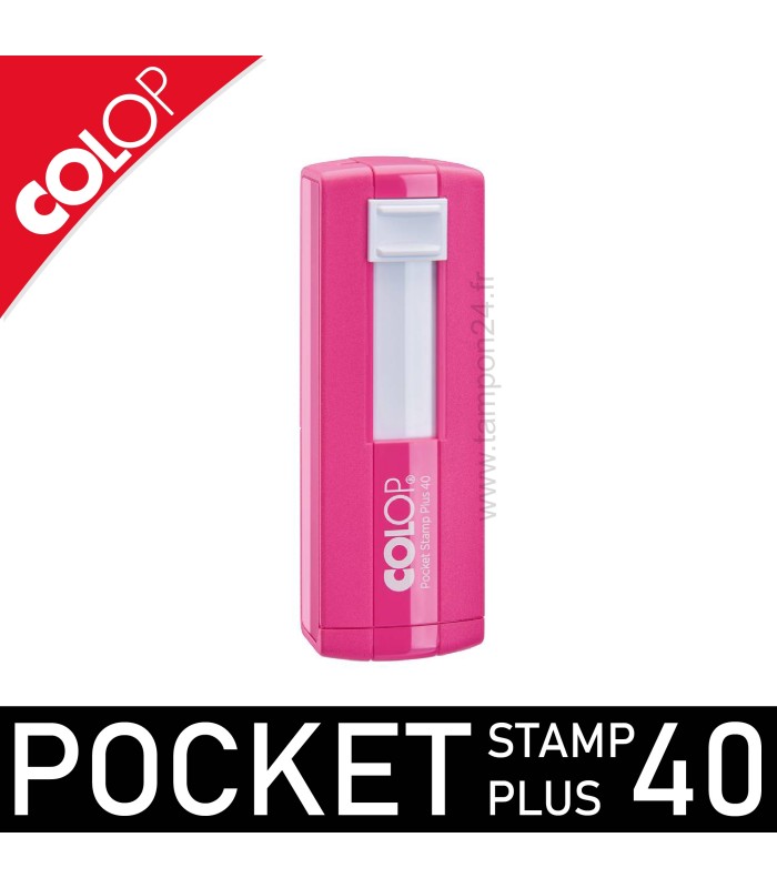 Tampon de Poche Personnalisé Colop Pocket Stamp Plus 40 - 5 Lignes