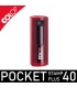 7.	Tampon médical de poche Colop Pocket Stamp Plus 40 couleur indigo translucide