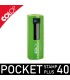 10.	Tampon encreur de poche GreenLine éco-responsable personnalisé pour entreprise
