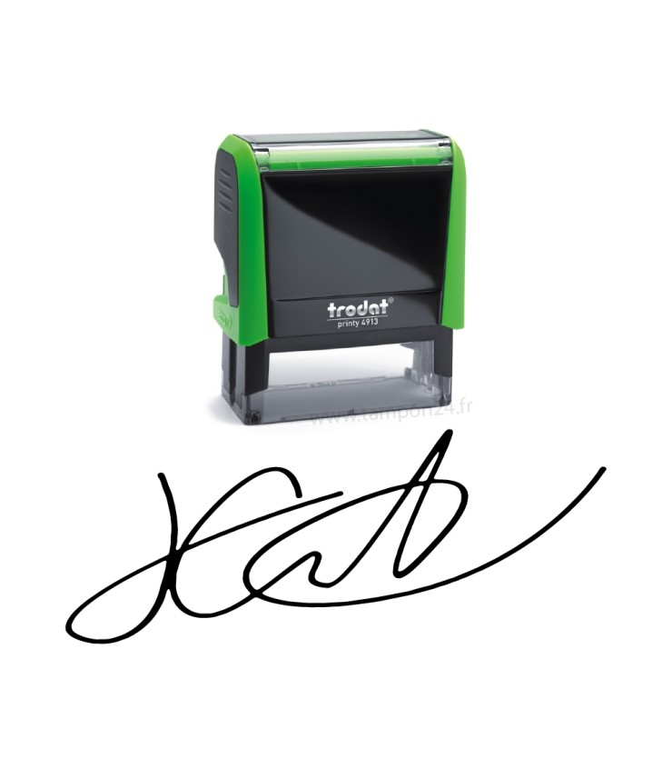 Tampon signature